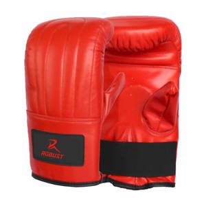 Bolsas de Cuero para Guantes de Boxeo con Diseño Transpirable y Cierre de Gancho y Bucle Antideslizante para Entrenamiento Diario y Ejercicio de Boxeo - Product Image 1