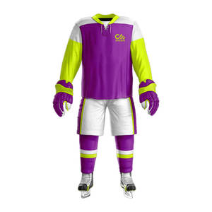 Maillots de hockey personnalisés à la mode Maillots de hockey sublimés Pro Uniforme de hockey sur glace - Product Image 2