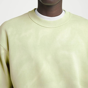 Nouveau de haute qualité basique séchage rapide surdimensionné col rond hommes sweat personnalisé coton mélangé sweat au prix d'usine - Product Image 6