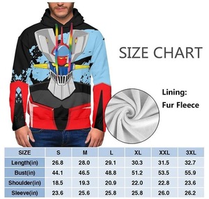 Sudadera con capucha de lana lisa de algodón grueso para hombre, personalizada, recortada, talla grande, anticontracción, de gran tamaño, 380-500GSM - Product Image 4