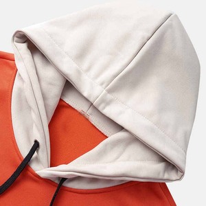 Personnalisé Hiver Nouvelle Mode À Capuche Casual Sweat À Capuche Patchwork Couleur Hommes À Capuche Plus Polaire Ensemble 2026 Hot Design hoodies - Product Image 5