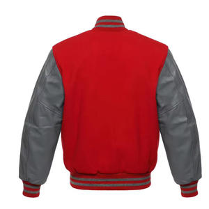 Veste de sport et bomber de haute qualité pour hommes, tendance hiver, avec logo personnalisé imprimé, en coton/fibre de bambou - Product Image 2