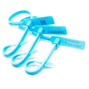 Scellé de serrage réglable en polyéthylène Clixar POSTSEAL, longueur 239,15 mm, plage de température -50°C à +120°C pour sacs logistiques - Product Image 4