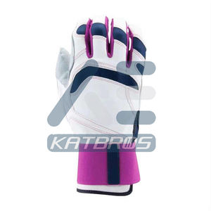 Guantes de Bateo de Béisbol Premium con Palma de Cuero Cabretta Diseñados para un Agarre Fuerte, un Swing Preciso y Prácticas de Alto Volumen - Product Image 3