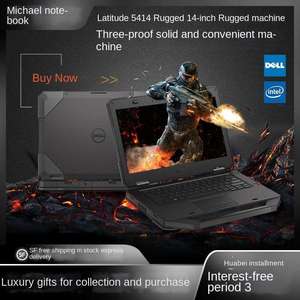 D e l Business 14 Rugged 5414 I5 6300u 8GB 256GB 14INCH 5404 Rugged I7 Laptop - Product Image 4