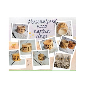 Nautral <b>Napkin</b> Holders <b>Napkin</b> Ring <b>Napkin</b> Rings Bulk for Wedding <b>Party</b> Decoration Dinning Table Family Gatherings - Product Image 5