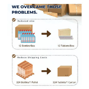 Comprimés de nettoyage non toxiques pour toilettes - Product Image 4