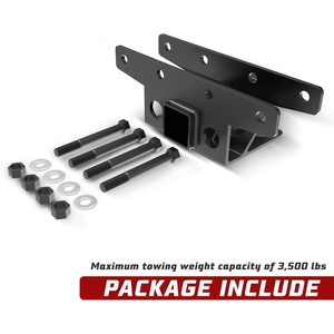 Kit de fixation et de protection personnalisé pour voiture, récepteur arrière de 2 pouces avec revêtement en poudre durable, supports de fixation robustes - Product Image 5