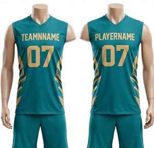 Ensemble de maillot et short de basketball pour hommes, personnalisable en gros, avec impression par sublimation, numéros, haut sans manches, uniforme de basketball - Product Image 2