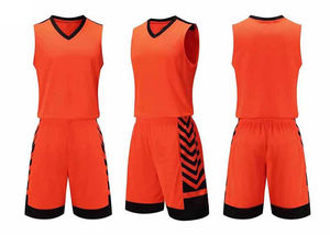 Uniformes de basketball personnalisés avec logo imprimé, respirants, durables, service OEM, tendance du moment, shorts antibactériens - Product Image 4