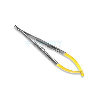 Porte-aiguilles Castroviejo 140 mm en acier inoxydable, pinces de microchirurgie, outil de haute qualité à vendre - Product Image 5