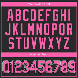 Vente en gros Maillot de Softball Authentique Personnalisé Noir Rose Blanc Respirant Sublimation Col V Bouton Complet Maillots de Softball pour Femmes - Product Image 4