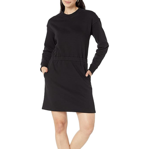 Sudaderas de mujer a la venta, tendencia, calidad superior, logotipo personalizado, Etiqueta Privada, cuello redondo, jersey de gran tamaño personalizado, impresión - Product Image 3