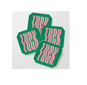 High Quality Wood Over Printed Tea Serving <b>Coasters</b> 4 Pieces <b>Set</b> Hot Selling Home <b>and</b> Kitchen <b>Coasters</b> Slate <b>Coasters</b> - Product Image 6