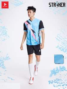 ชุดเสื้อฟุตบอลใส่ได้ทั้งชายและหญิงชุดเสื้อฟุตบอลสีโลโก้ที่กำหนดเอง - Product Image 4