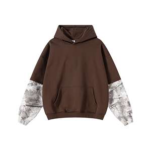 Ropa de hombre 2025 colección de otoño High Street estilo europeo americano forro polar camuflaje sudaderas con capucha para hombre - Product Image 1