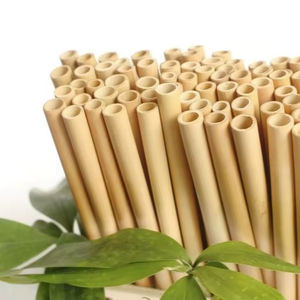 Pajitas de bambú natural: sostenibles, reutilizables y sin plástico | Perfecto para todas las bebidas VIET FARGIMEX - Product Image 1
