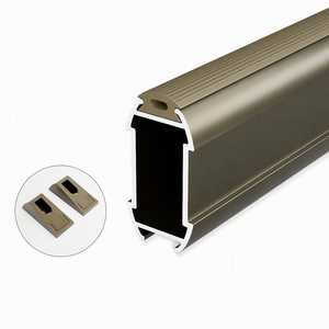 Aluminium Alloy Modern Bedroom Wardrobe <b>Hanging</b> Rod <b>Clothes</b> Rail with Flange Fittings <b>Wall</b>-<b>mounted</b> Durable - Product Image 4