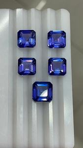 Collares de Joyería de Cristal Elegantes Hechos a Mano, Tanzanita Azul Real de la Mejor Calidad, Corte Ascher, Diseño de Piedras Preciosas Naturales, Producto al por Mayor - Product Image 5