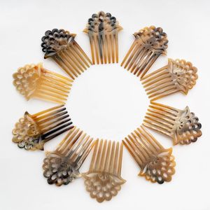 ATTRACTIVENESS HANDMADE POLISHED BUFFALO HORN HAIR ACCESSORIES Hair Fork Stick <b>Barrettes</b> <b>Clips</b> for Jewelry Matiss Hair - Product Image 3