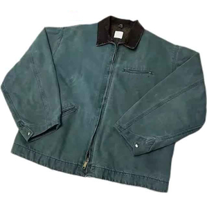 Chaqueta Bomber Gruesa y Transpirable para Hombre con Logotipo Personalizado de Alta Calidad, con Bolsillo Delantero, Estilo Urbano, Cierre de Cremallera, Cuello Camisero - Product Image 2