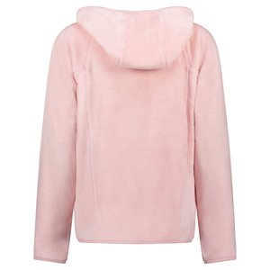 Exclusivo ajuste moderno con capucha mujeres suave cómodo peso pesado Polar chaqueta de lana al por mayor transpirable estilo urbano mujer chaqueta - Product Image 2