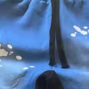 กางเกงวอร์มผ้าซักกรดสำหรับผู้ชายทรงบานออกแบบออกแบบได้ตามต้องการ - Product Image 6