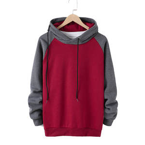 Nueva Llegada, Sudadera con Capucha Unisex de Moda, Talla Grande, Informal, para Invierno, con Logotipo Personalizado, Gruesa, 100% Algodón, Color Sólido, Sudadera con Capucha para Hombre - Product Image 1