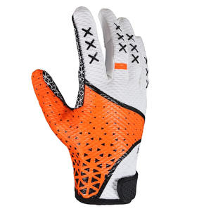 Custom Made Athletic Training <b>Gloves</b> Personalized American Football Receiving <b>Gloves</b> with <b>Silicone</b> Grip Premium Quality Product - Product Image 4