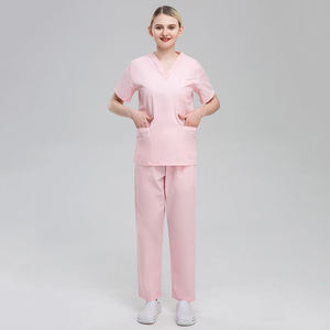Ensemble d'uniformes de gommage pour femmes | Ensembles d'uniformes de gommage d'allaitement en coton Polyester pour femmes | Hôpital médical - Product Image 3