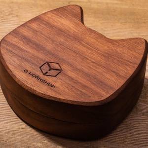 กล่องไม้แกะสลักสีน้ำตาลเป็นมิตรกับสิ่งแวดล้อมสำหรับเป็นของขวัญแต่งงานและของตกแต่งโต๊ะผลิตในอินเดีย - Product Image 4