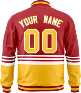 Premium Varsity Jacket con cremallera frontal OEM proveedor mayorista para jóvenes y adultos tallas - Product Image 2