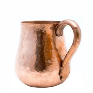 Tasse mule en cuivre martelé classique avec aspect antique et intérieur lisse, parfaite pour les cadeaux ou les collections de bar - Product Image 1