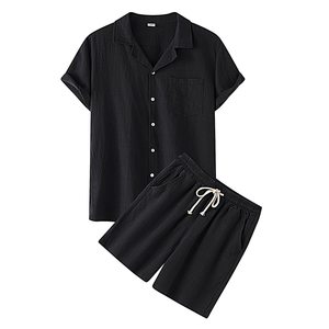 Summer Men's Shorts and T shirts set Breathable <b>Light</b> Weight Custom Design fitness Wear 100% Cotton Men's Summer set for Sale - Product Image 4