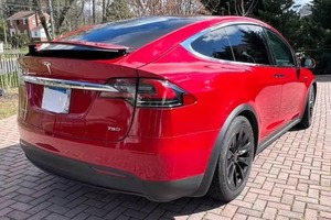 2024 Tesla Model x 75D รถ SUV ไฟฟ้าหรูที่มีขนาดกว้างขวางภายในเรียบเบาะหนังด้านซ้าย - Product Image 6