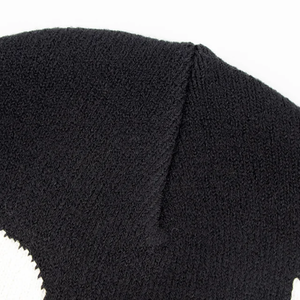 Gorro de invierno personalizado de alta calidad para exteriores, Jacquard acrílico Mohair con puños, piel sin puños, Calavera cálida, estilo pescador para viajes - Product Image 3