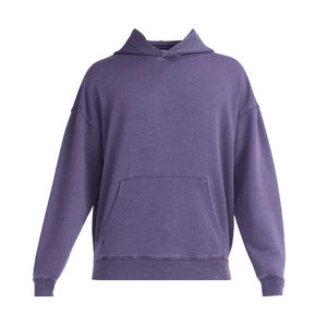 Sweats à capuche pour hommes de luxe surdimensionnés 500Gsm French Terry unisexe poids lourd Hip Hop vierge Streetwear imprimer Logo personnalisé sweats à capuche pour hommes - Product Image 4