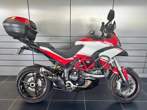Moto sportive d'occasion Ducati Multistrada 1200 S Touring 1198cc noire et orange, prête à rouler, à vendre - Product Image 5