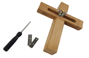 Vente d'usine, petit coupe-cuir, qualité durable, fabrication manuelle en bois, outil de coupe du cuir solide et polyvalent - Product Image 2