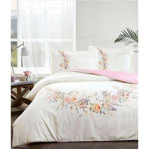 Özdilek Lavender <b>Lilac</b> Double Ranforce <b>Duvet</b> <b>Cover</b> Set - Product Image 1