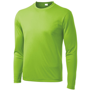Chemise de sport à manches longues pour homme, vêtements de sport pour la salle de sport, la course à pied, les activités de plein air, vêtements de sport personnalisables, respirante, chemises de fitness pour homme - Product Image 1