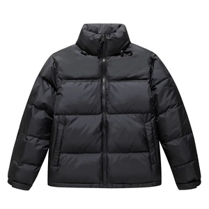 Chaquetas Acolchadas de Invierno para Hombre con Logotipo Personalizado, Diseño Frontal Impermeable y Resistente al Viento, Alta Calidad - Product Image 4