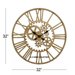 Horloge murale en métal d'intérieur durable plaquée argent traditionnelle en forme de coeur Accents pour maisons et appartements - Product Image 3