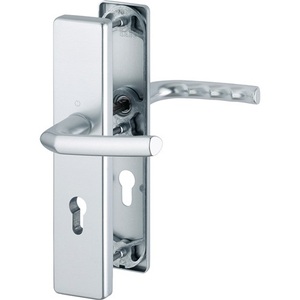 HOPPE Schutzgarnitur Birmingham 1117/2221A/2440 Manijas de Aluminio F1 para Puertas y Ventanas 72 mm-37-42 mm - Product Image 1