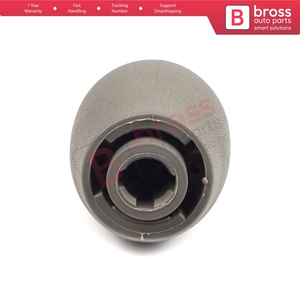 Bouton de levier de vitesse à 6 vitesses BSP614 328650024R gris chromé pour - Product Image 5