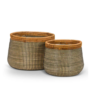New Design Best Choice <b>Seagrass</b> Planter Pot With Rattan Top for Tree and Flower Storage <b>Basket</b> Decorative Planter From Vietnam - Product Image 6
