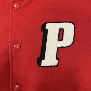 Veste pour hommes bon marché Letterman avec manches en cuir - Product Image 5