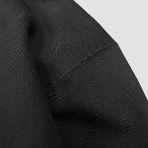 เสื้อมีฮู้ดแบบเรียบมีสไตล์เสื้อใส่ไปยิมผ้าฝ้ายทรงหลวมมีซิปชุดใส่ไปยิมใส่เล่นยิมมีฮู้ด - Product Image 4