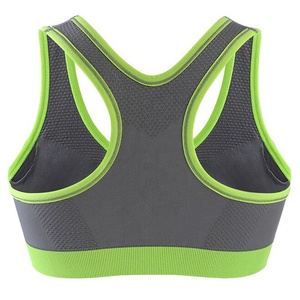 Gran oferta XL para mujer, ropa deportiva para Fitness, sujetador de Yoga acolchado, forro de Spandex, ropa deportiva transpirable para gimnasio para correr de talla grande - Product Image 3