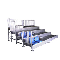 Système de sièges télescopiques rétractables JY-706 pour terrain de basket-ball, gymnase intérieur, stade, gradins pliants